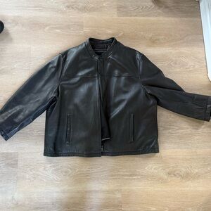 Wilsons Leather Classic Black Jacket